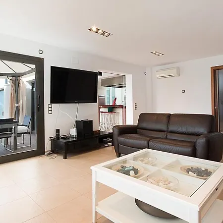 Villa Tarracohomes, Th52 Lighthouse Con Piscina Privada, Terraza, Y Vistas Al Mar Torredembarra